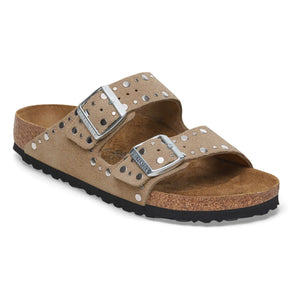 BIRKENSTOCK - Arizona Perçinli Sandaletler Sweden | Taupe kahverengi