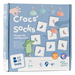 BS Toys - Beobachtungsspiel Krokosocken