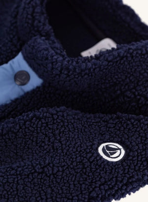 Petit Bateau - Sherpa tarzı ceket | Lacivert