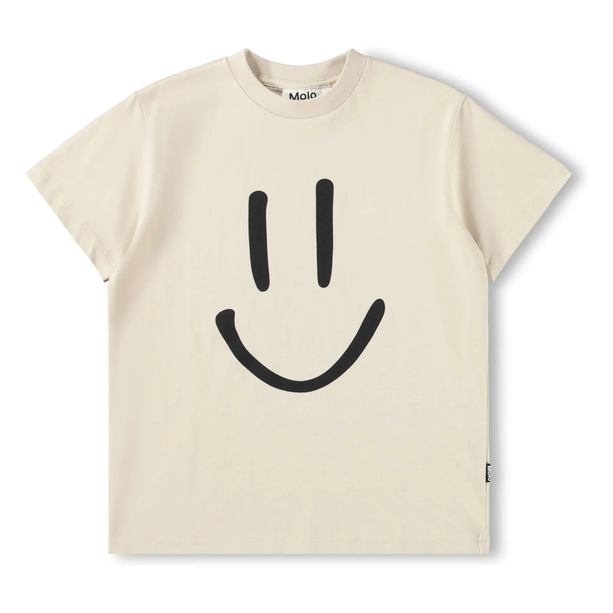 Molo - Roxo Smile organik pamuk tişört | Bej
