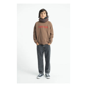 Piupiuchick - Sweat Captain Organik pamuk | Kahverengi