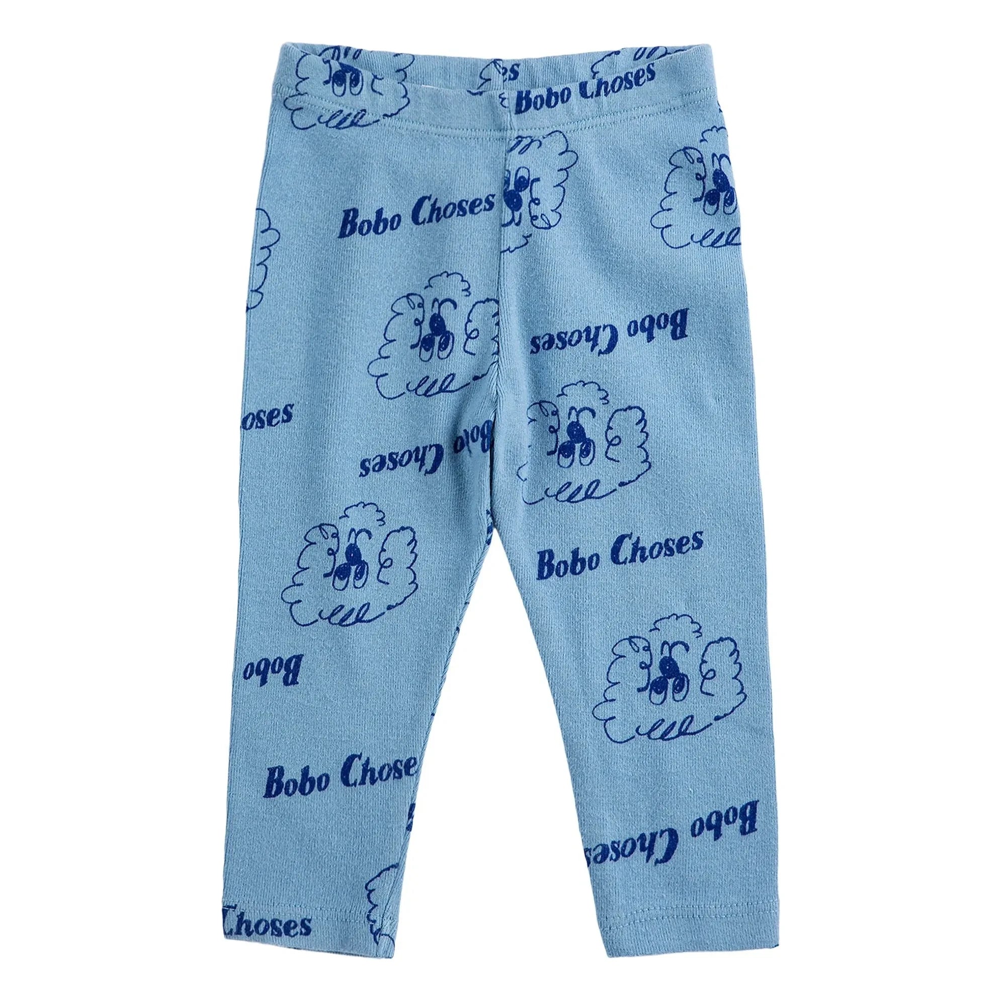 Bobo Choses - Organik Pamuklu Dog Legging | Mavi