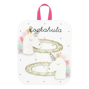 Rockahula Kids - Haargummis im 2er-Pack Einhorn | Gold