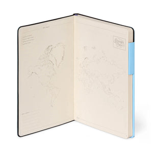Legami - Defter ile Blank Pages ve Monochrome Yumuşak Kılıf - Aura - My Defter