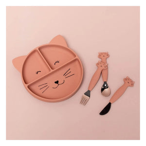 Trixie - Mrs. Cat Geteilter Vakuumteller | Rosa