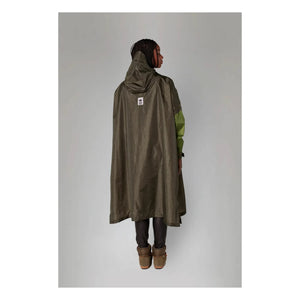 Rainkiss - Herringbone Raincoat Cape - Women's Collection | Brown