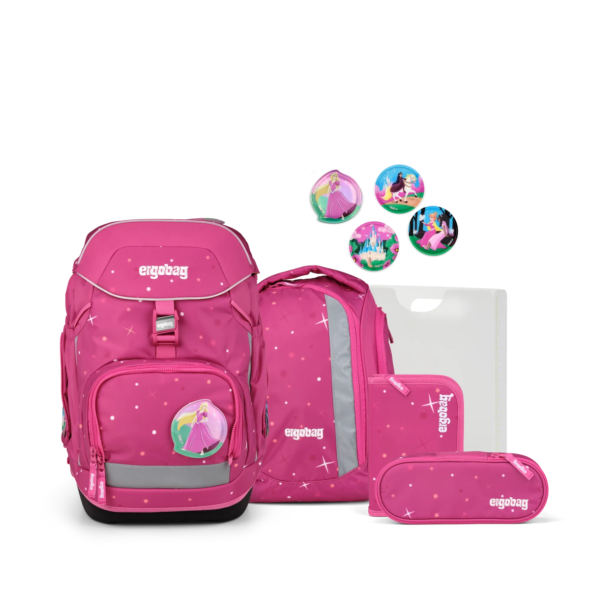 Ergobag - طقم حقيبة مدرسية Pack Wonbearcastle