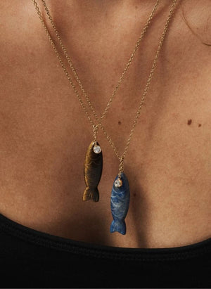 Camille Colette Studio - Isola Lapis Lazuli Kolye | Çok Renkli