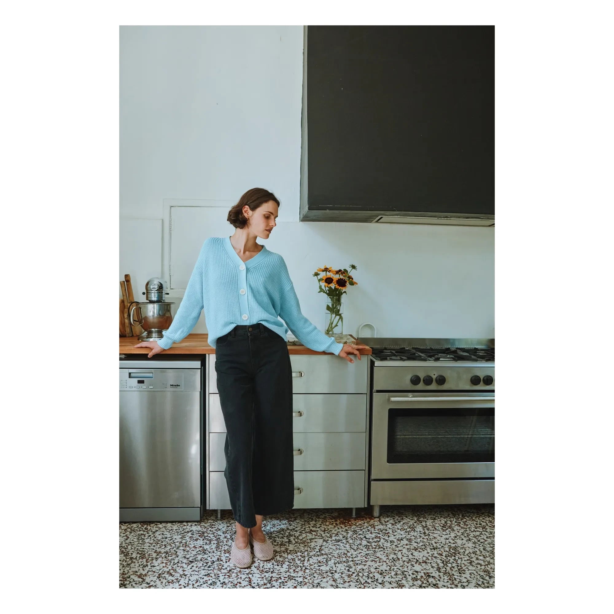 Poudre Organic - Bergenie Denim pantolon | Siyah