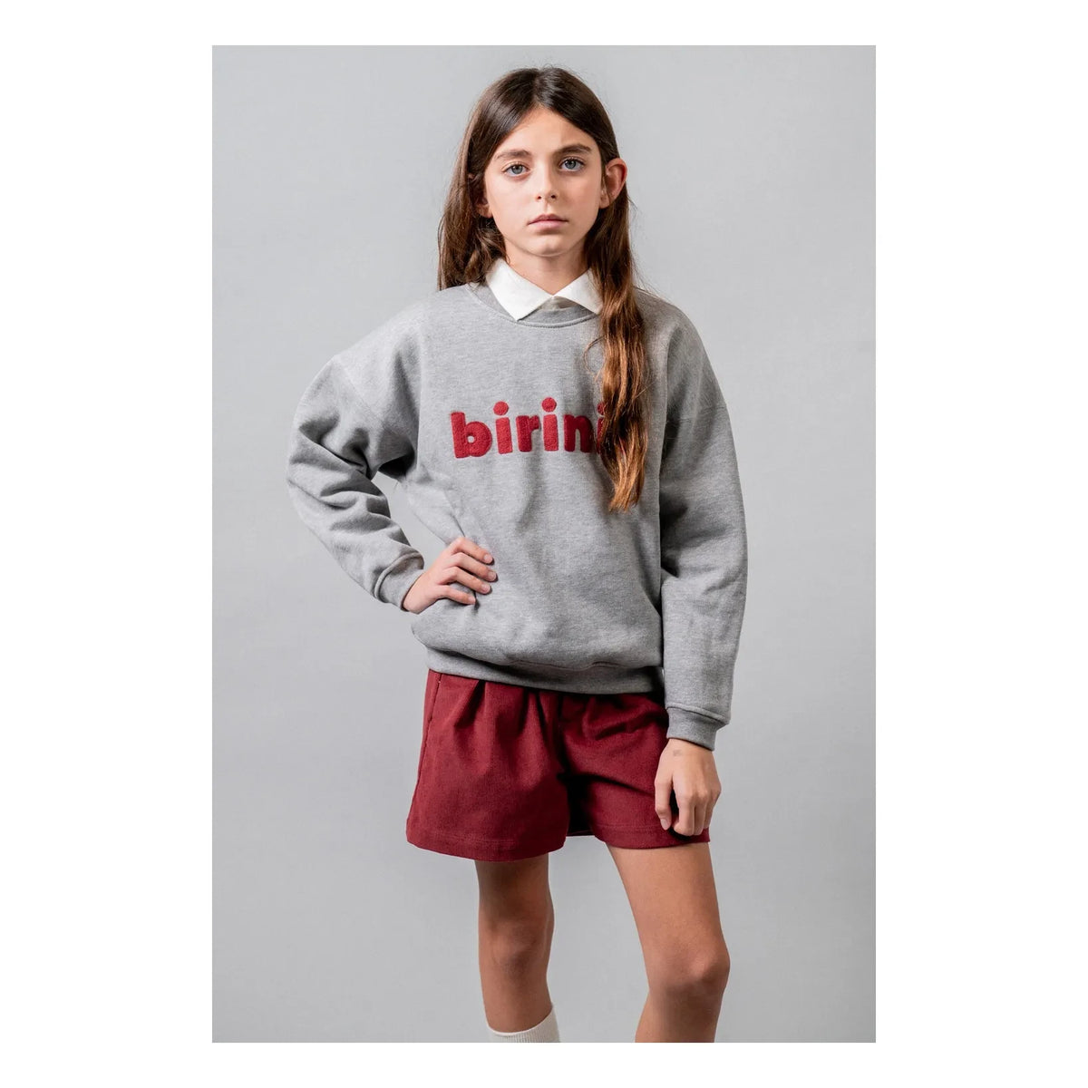 birinit - Sudadera Birinit Algodón Orgánico | Gris