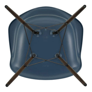 Vitra - DAW sandalye - akçaağaç taban - Charles & Ray Eames | Deniz mavisi