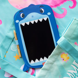 Legami - Shark Portable LCD Drawing Board in Cardboard - Magic Sketch Board