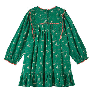 Emile et Ida - Kleid Lapinou | Grün