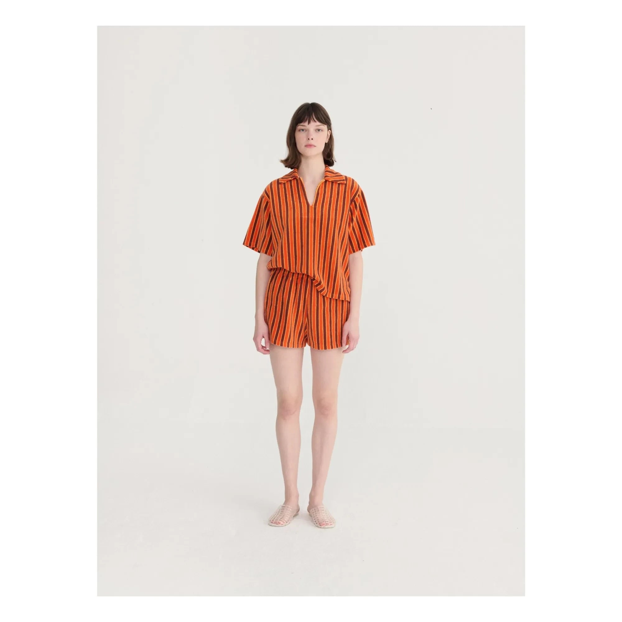 Bobo Choses - Terry Cotton Shirt | Camel