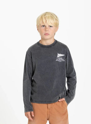 Finger in der Nase - Sako Run Club Organic Cotton T-Shirt | Schwarz