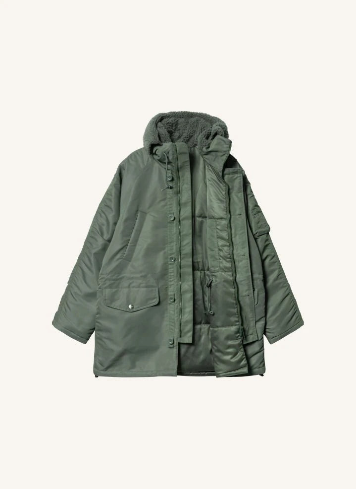 Carhartt WIP - Olten Kapüşonlu Parka | Verdigris