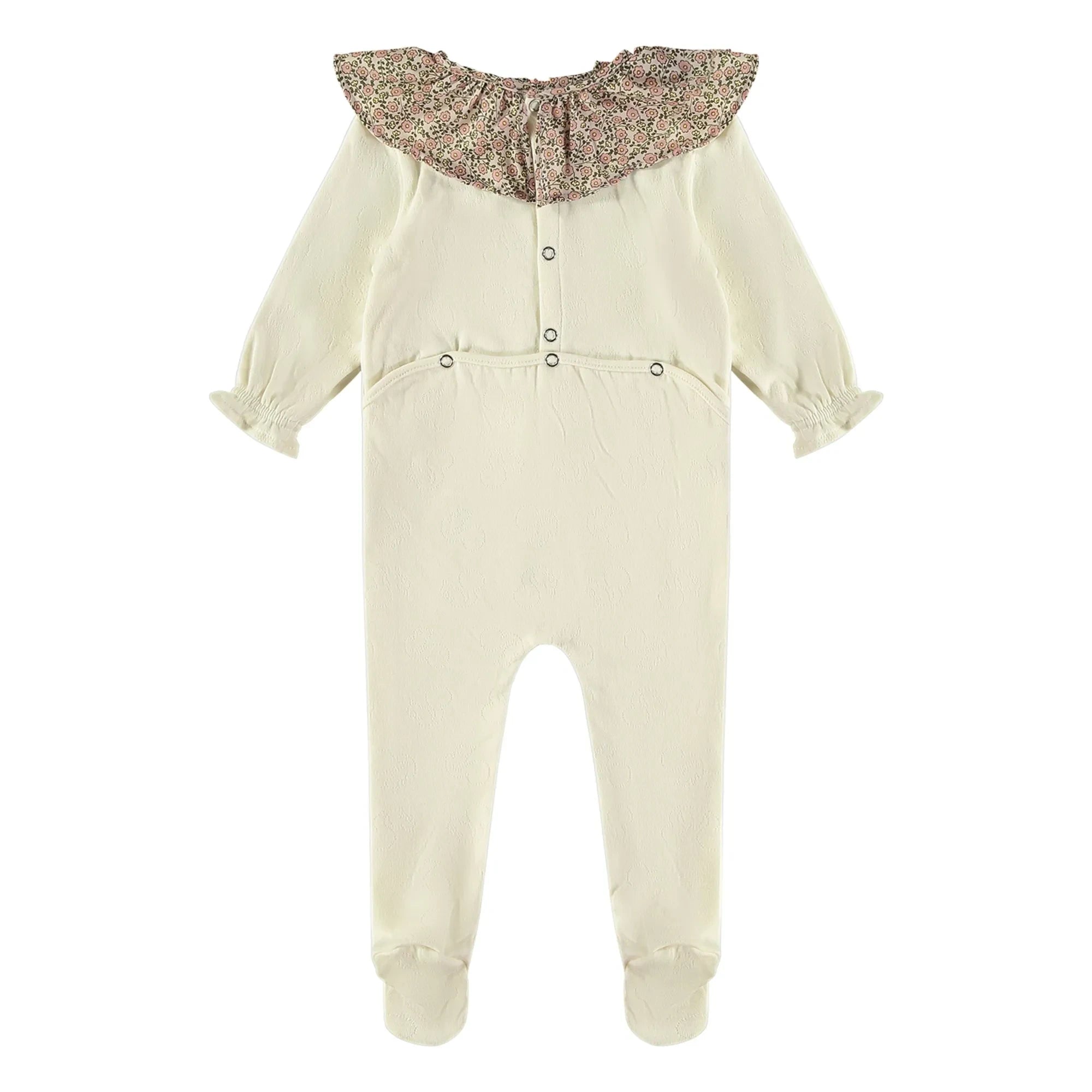 Risu Risu - Caline organik pamuklu pijama | Ekru