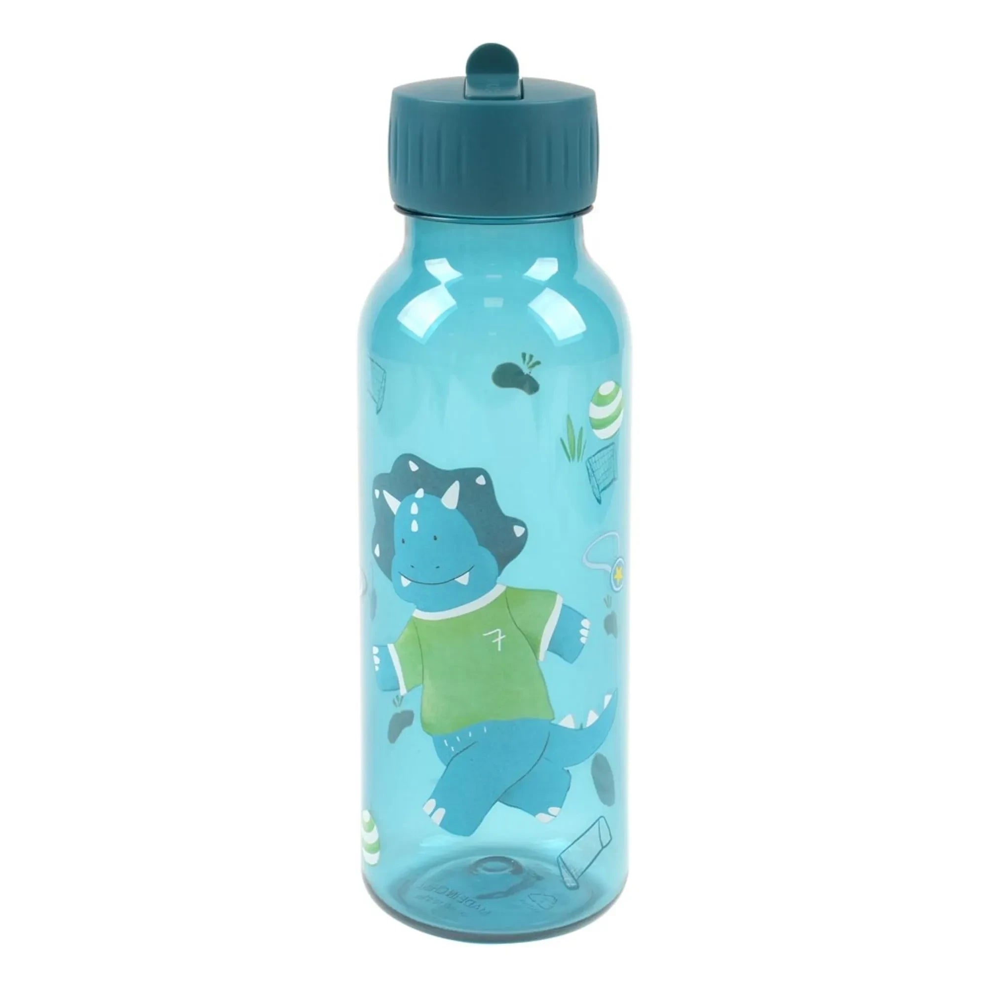 Trixie - Botella Tritan™ 500 ml Ballplayer Mr. Triceratops | Azul