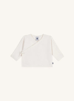 Petit Bateau - Yün Kalp Yelek | Beyaz