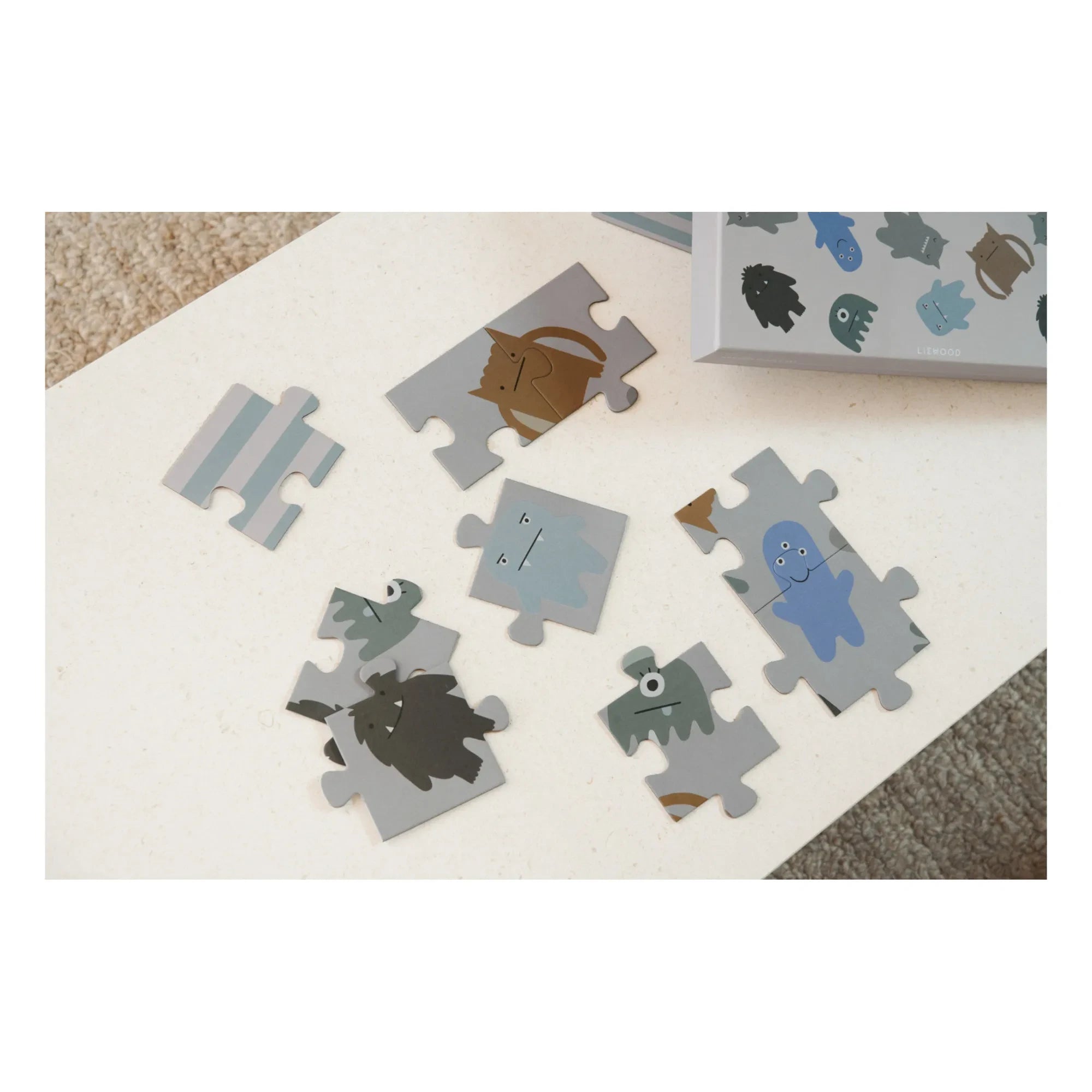 Liewood - Jimmie Puzzle | Monster/Mist