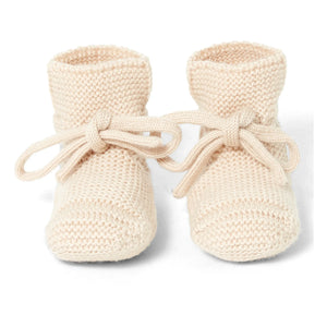 Hvid - Merino Wool Booties | Sand