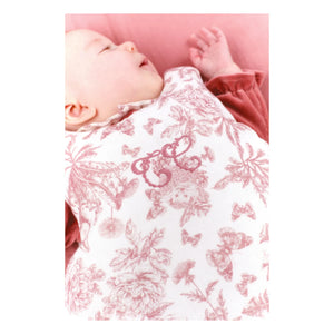 Tartine et Chocolat - Toile de Jouy Baby-Schlafsack | Pfirsich