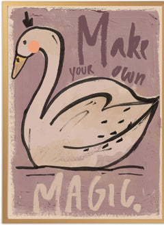 Studio Loco - Swan Großes Poster
