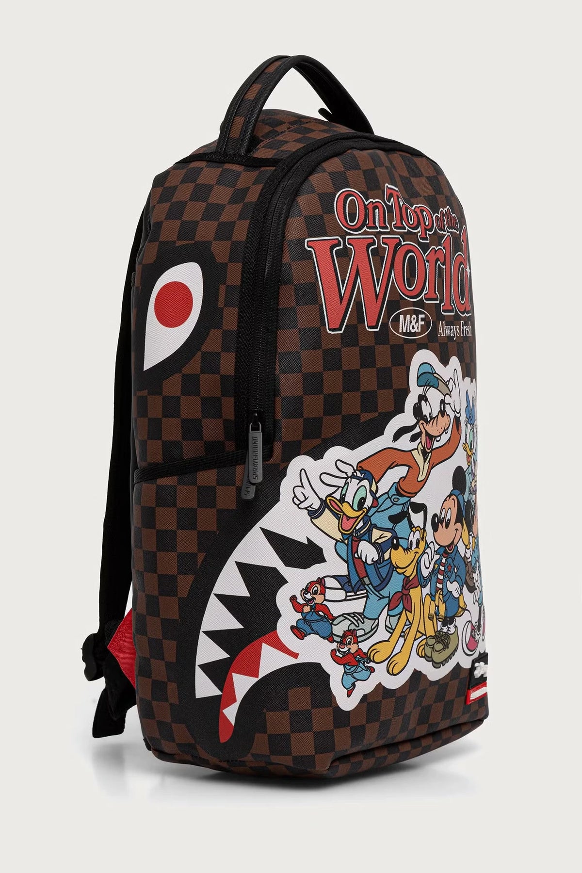 Sprayground - मिकी और दोस्त ब्राउन बैकपैक 910B8840NSZ