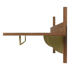 Ferm Living - Sector schmales Regal | Räuchereiche