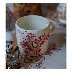 Anna + Nina - Kaprisli Kupa | Kırmızı