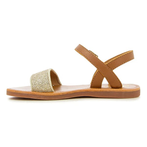 Pom d'Api - Plagette Tokalı Sandaletler | Camel