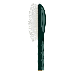 La Bonne Brosse - Twist Hairbrush No.04 - Detangling and Massaging | Emerald Green