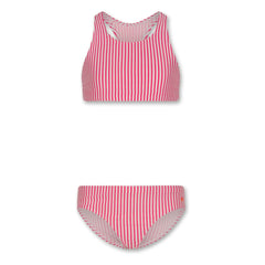AO76 - Dara Çizgili Mayo | Pembe