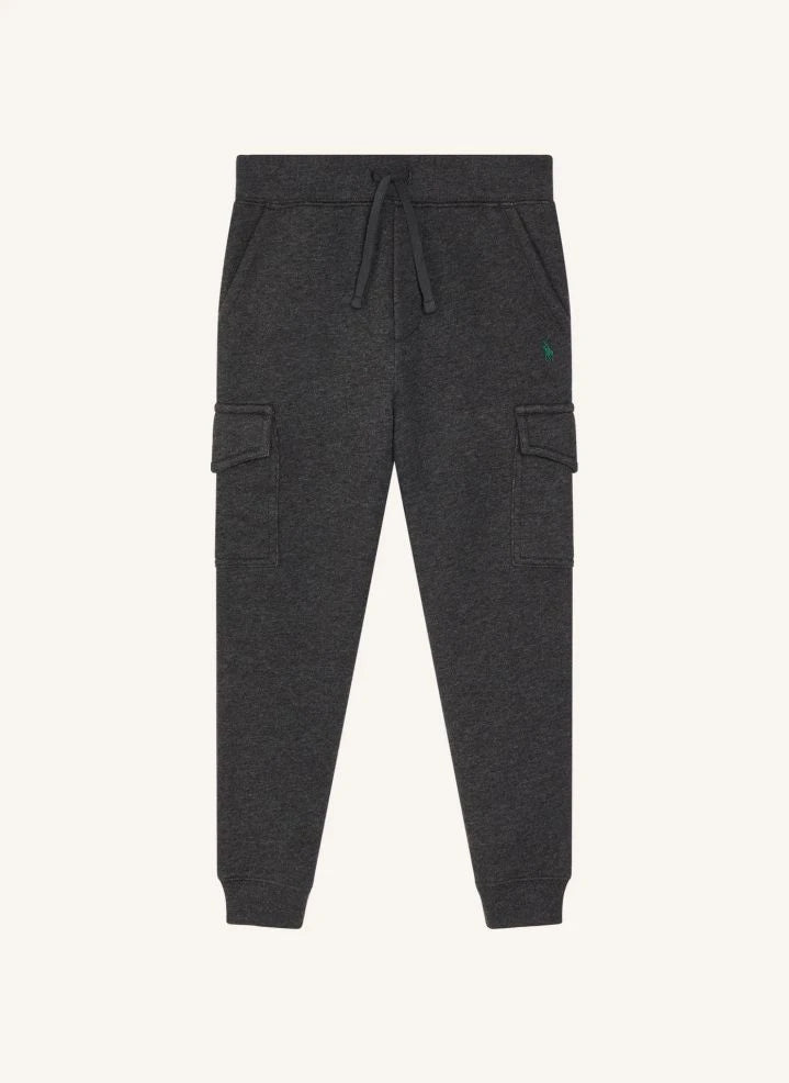 Ralph Lauren - بنطال جوغر كارجو | رمادي غامق
