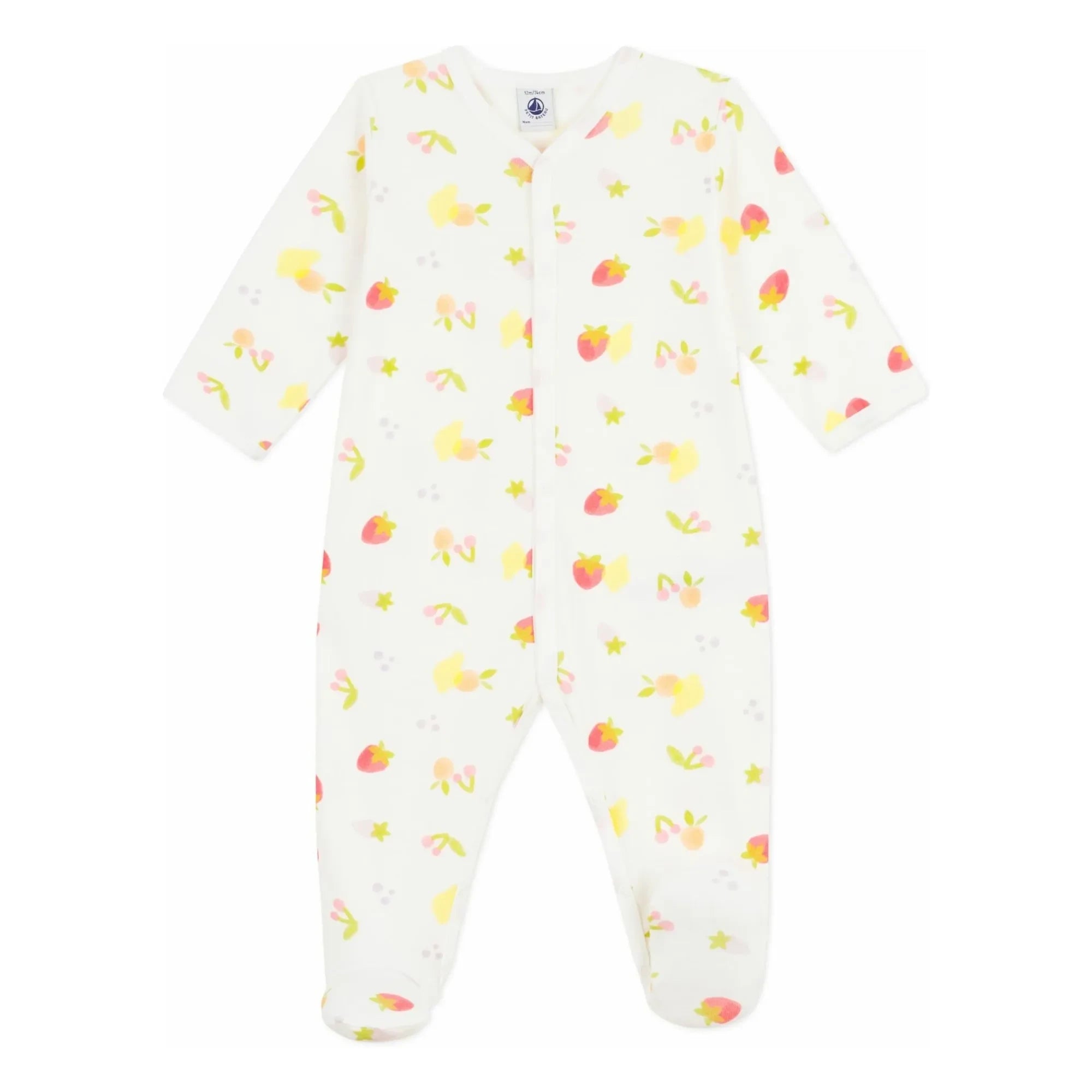 Petit Bateau - Dors Bien Fruits pijama | Ekru