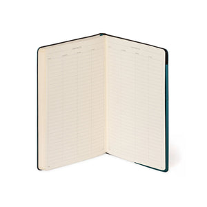 Legami - Lined Defter with Monochrome Soft Cover - Deep Teal - My Defter