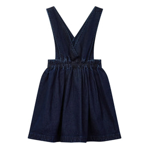 Wynken - Annka Latzkleid aus Denim | Jeansblau