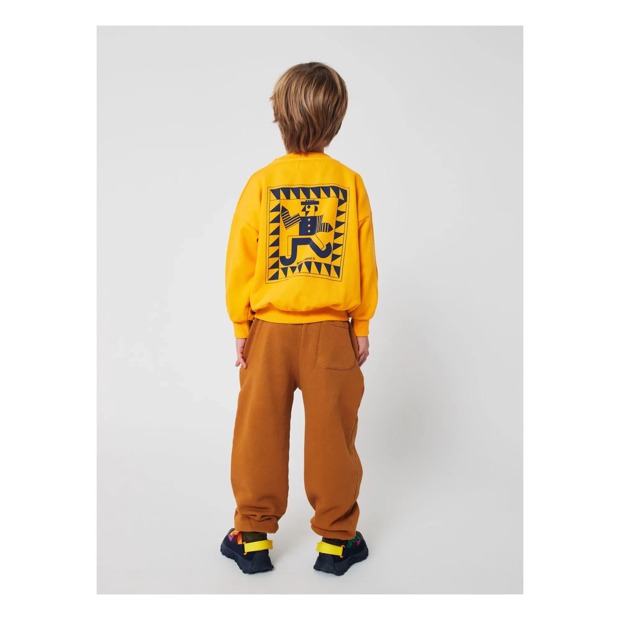 Bobo Choses - Organik pamuk jogger | Kahverengi