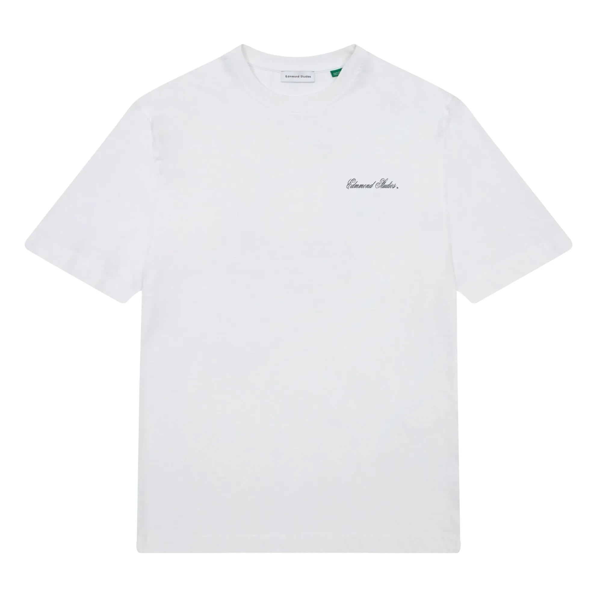 Edmmond Studios - Duck Recreation organik pamuklu T-shirt | Beyaz