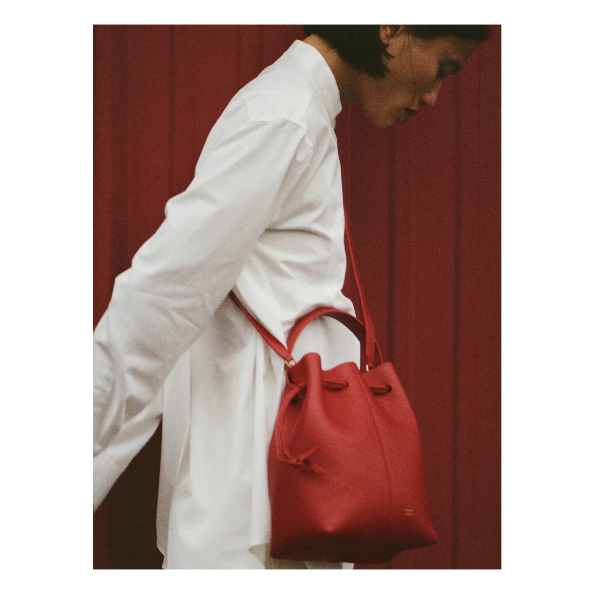 Mansur Gavriel - Dea Bucket çanta | Kırmızı