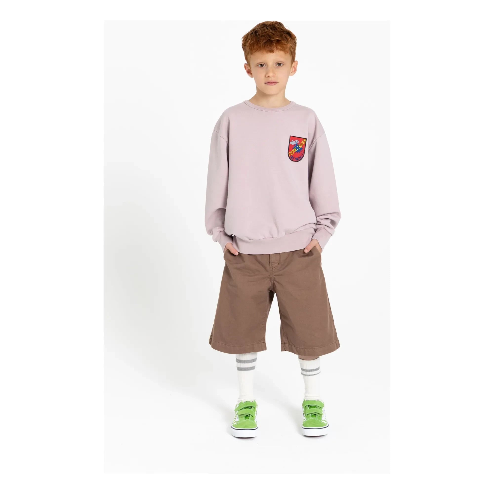 Finger in the nose - Jacob Chino Short Large | Mat kahverengi