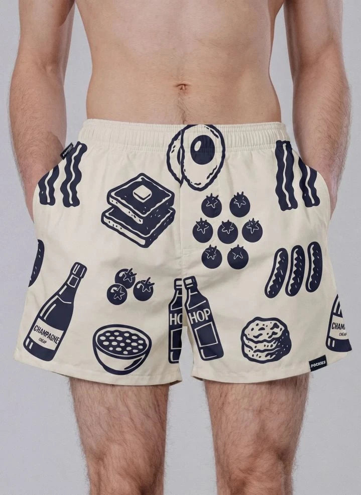 Pockies - Brunch Boxer Corto | Off White