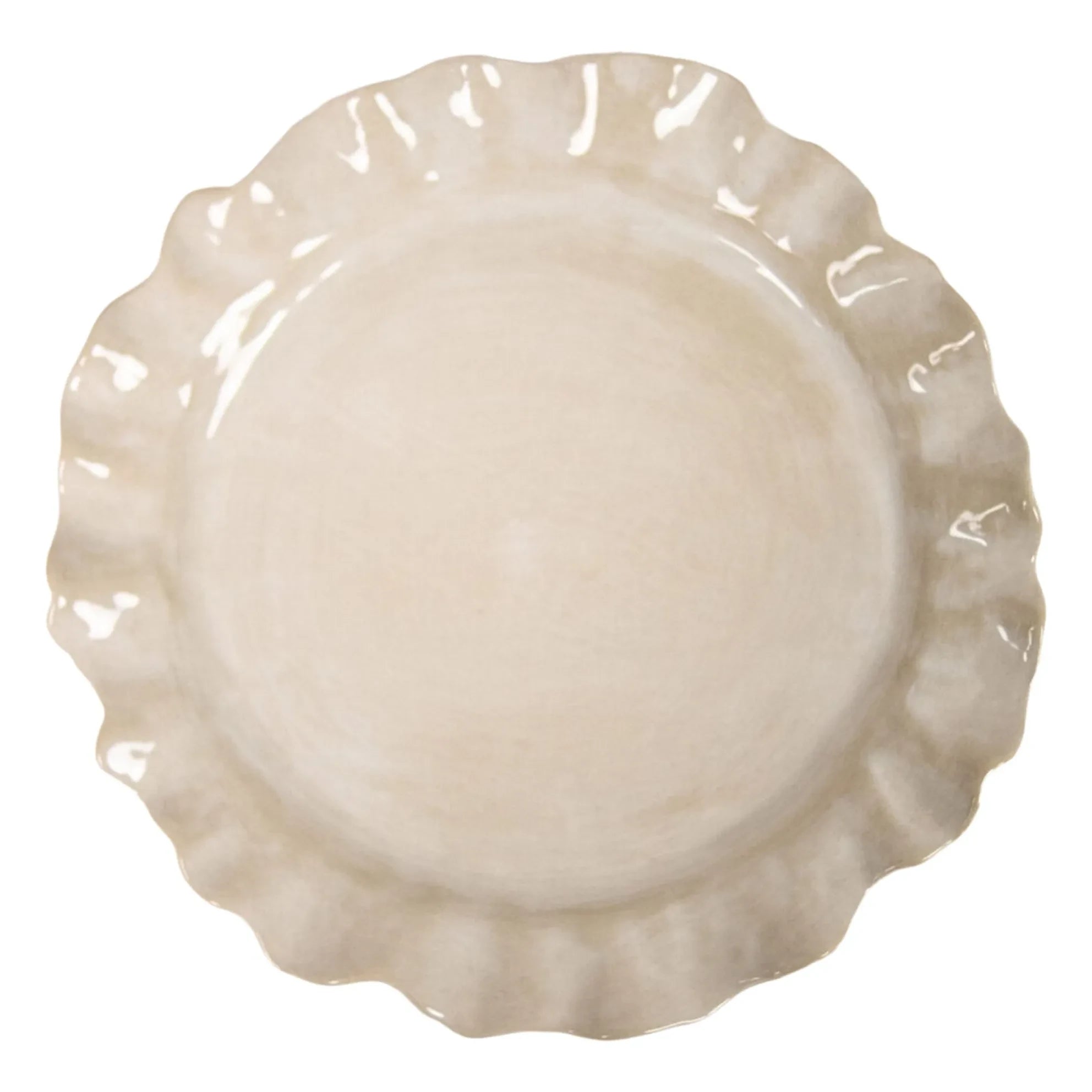 Olsson & Jensen - Valerie stoneware tatlı tabağı - 4'lü Set | Krem
