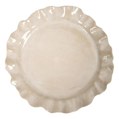 Olsson & Jensen - Valerie Steingut Dessertteller - 4er-Set | Creme