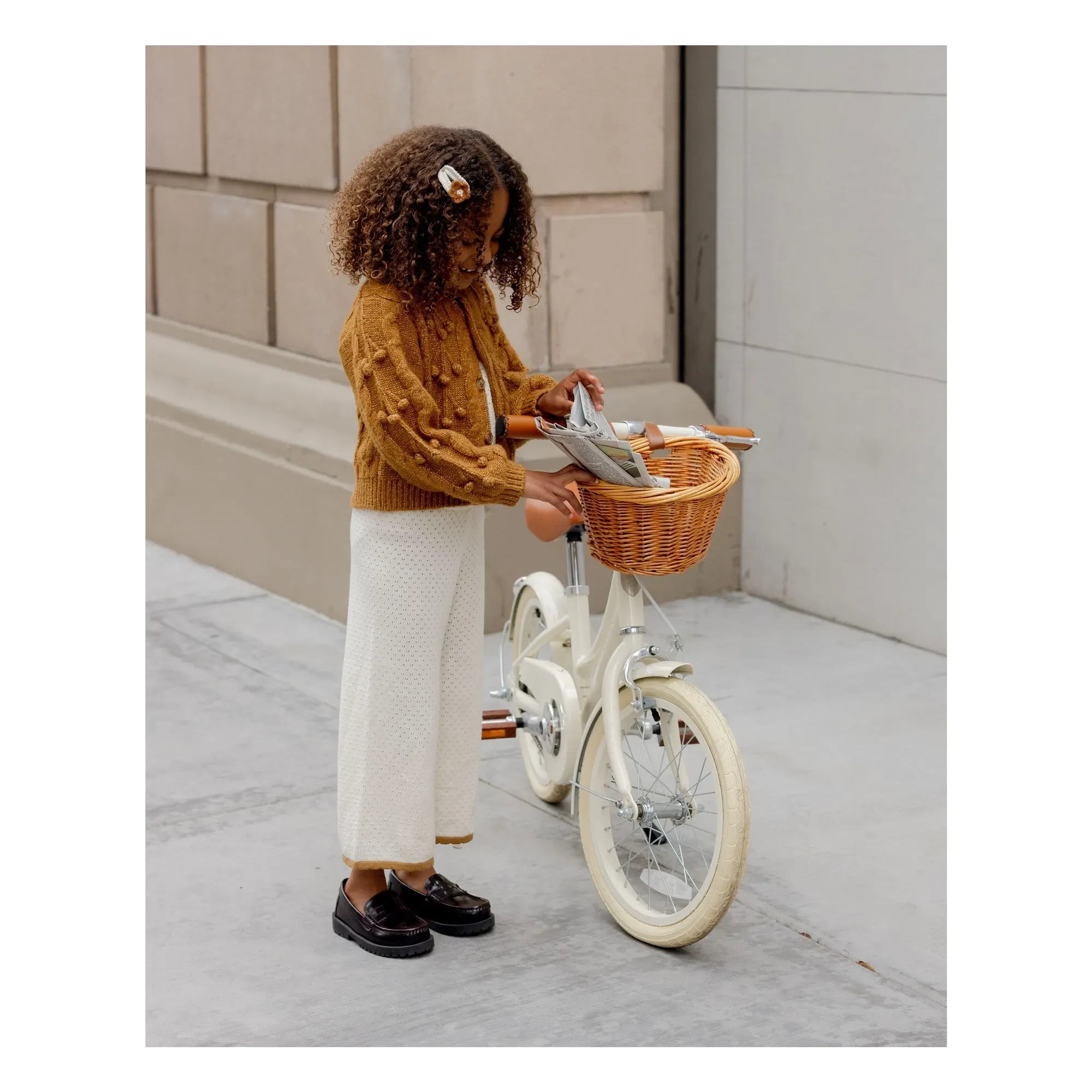 Rylee + Cru - Bobble Hırka | Hardal