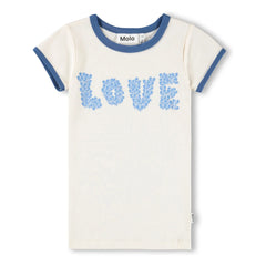 Molo - Rhiannon Love Camiseta de algodón orgánico | Crudo
