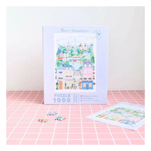 La Petite Épicerie - Puzzle Paris by Hoglet & co - 1000 Parça