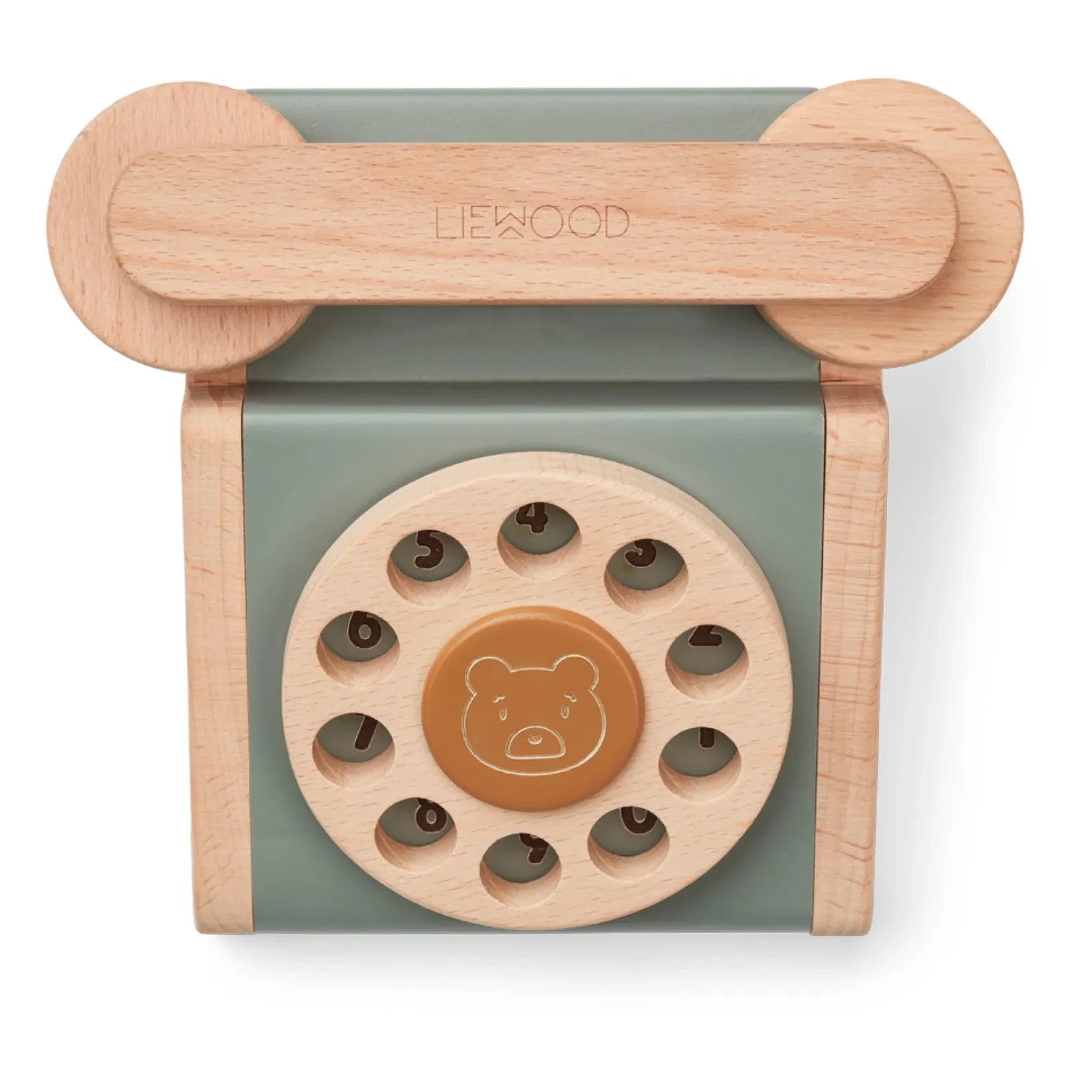 Liewood - Selma Classic Wooden Telephone | Green