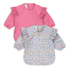 Konges Sløjd - Rosier Sleeve Bib - 2-piece Set | Pink