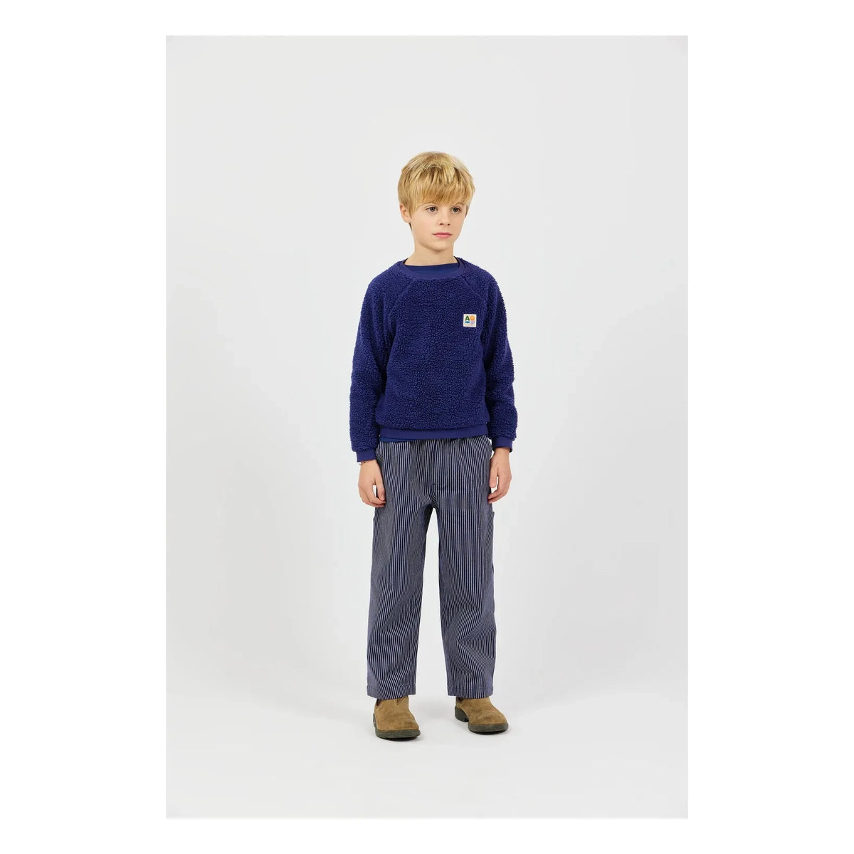 Arsène et Les Pipelettes - Sherpa Tarzı Sweatshirt | Lacivert